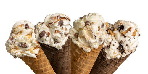 4 scoops